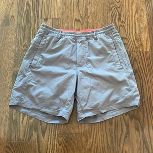 Men's Small Birddogs 7" Lined April Cannon Short in Dark Gray - Excellent cond.